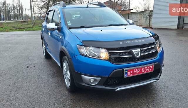 Синій Дачія Sandero StepWay, об'ємом двигуна 1.5 л та пробігом 198 тис. км за 8900 $, фото 45 на Automoto.ua