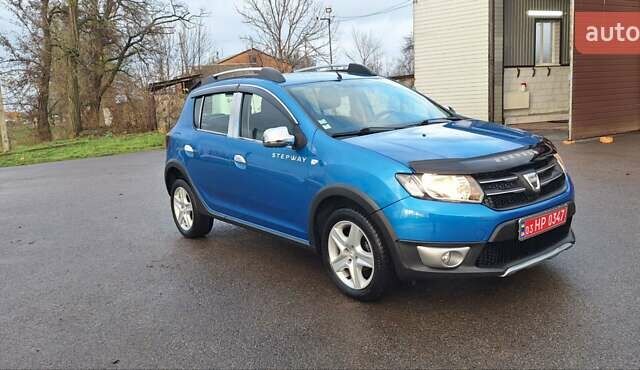 Синій Дачія Sandero StepWay, об'ємом двигуна 1.5 л та пробігом 198 тис. км за 8900 $, фото 110 на Automoto.ua