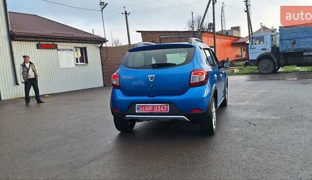 Синій Дачія Sandero StepWay, об'ємом двигуна 1.5 л та пробігом 198 тис. км за 8900 $, фото 114 на Automoto.ua