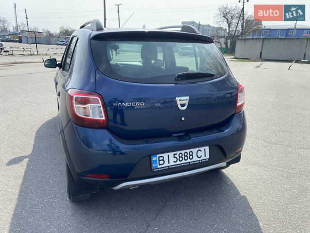 Синій Дачія Sandero StepWay, об'ємом двигуна 1.5 л та пробігом 252 тис. км за 8885 $, фото 8 на Automoto.ua