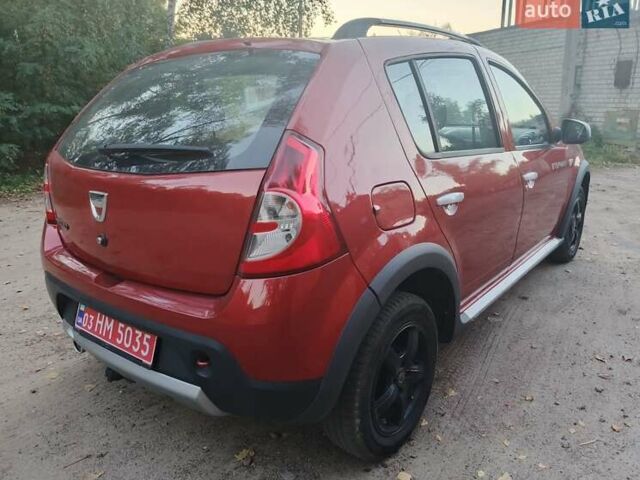 Оранжевый Дачия Sandero StepWay, объемом двигателя 1.6 л и пробегом 183 тыс. км за 5900 $, фото 15 на Automoto.ua