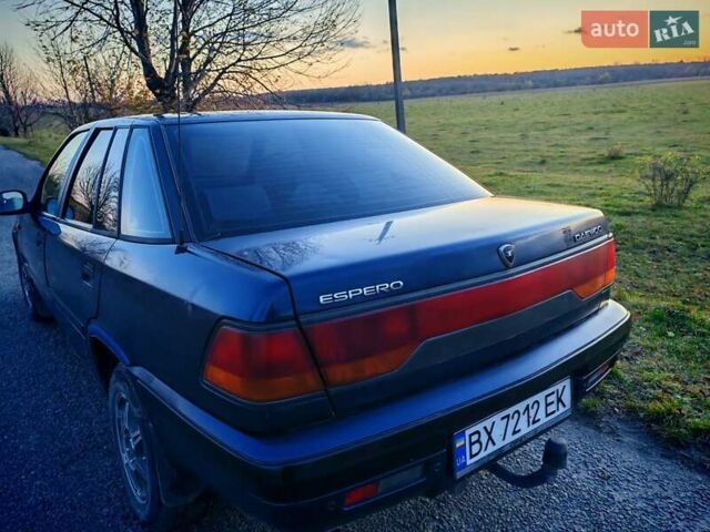 Синий Дэу Эсперо, объемом двигателя 2 л и пробегом 252 тыс. км за 2500 $, фото 4 на Automoto.ua