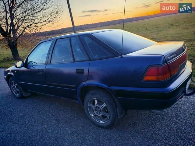 Синий Дэу Эсперо, объемом двигателя 2 л и пробегом 252 тыс. км за 2500 $, фото 12 на Automoto.ua