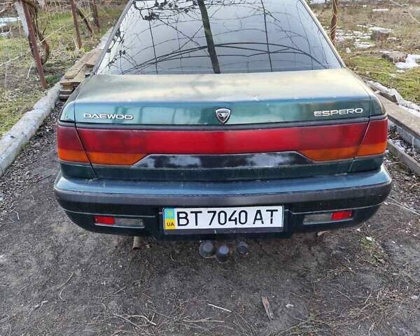 Зеленый Дэу Эсперо, объемом двигателя 2 л и пробегом 934 тыс. км за 1200 $, фото 22 на Automoto.ua