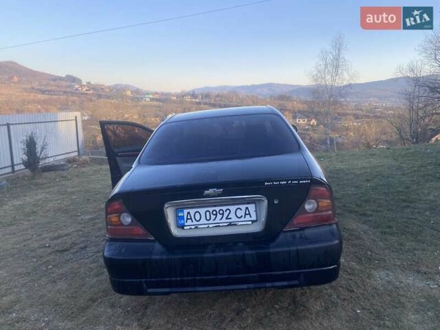 Черный Дэу Эванда, объемом двигателя 2 л и пробегом 210 тыс. км за 2200 $, фото 3 на Automoto.ua