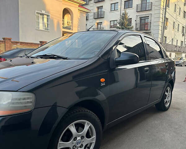 Черный Дэу Калос, объемом двигателя 1.5 л и пробегом 218 тыс. км за 3000 $, фото 2 на Automoto.ua
