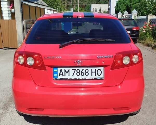 Червоний Деу Лачетті, об'ємом двигуна 1.4 л та пробігом 236 тис. км за 3200 $, фото 6 на Automoto.ua