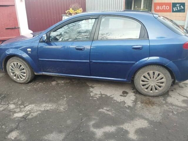 Синий Дэу Лачетти, объемом двигателя 1.6 л и пробегом 188 тыс. км за 3050 $, фото 5 на Automoto.ua
