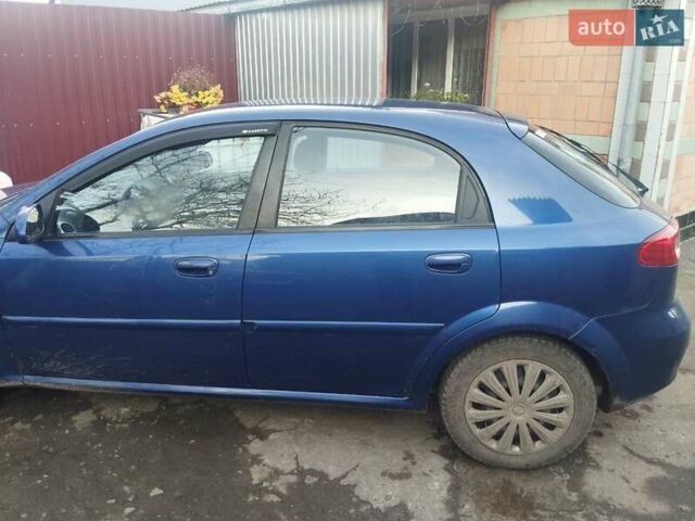 Синий Дэу Лачетти, объемом двигателя 1.6 л и пробегом 188 тыс. км за 3050 $, фото 2 на Automoto.ua