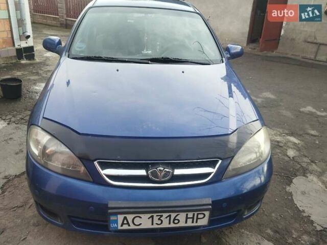 Синий Дэу Лачетти, объемом двигателя 1.6 л и пробегом 188 тыс. км за 3050 $, фото 7 на Automoto.ua