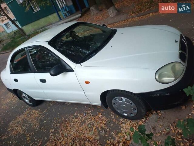 Белый Дэу Ланос, объемом двигателя 1.5 л и пробегом 230 тыс. км за 2200 $, фото 9 на Automoto.ua