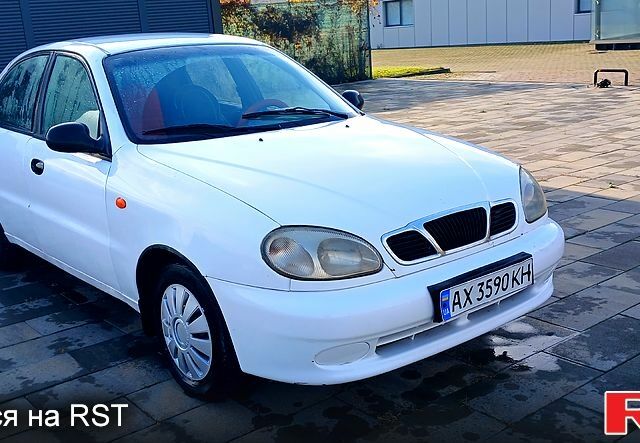 Дэу Ланос 1998 в Харькове на Automoto.ua Белый Дэу Ланос, объемом двигателя 1.5 л и пробегом 300 тыс. км за 1600 $, фото 4 на Automoto.ua
