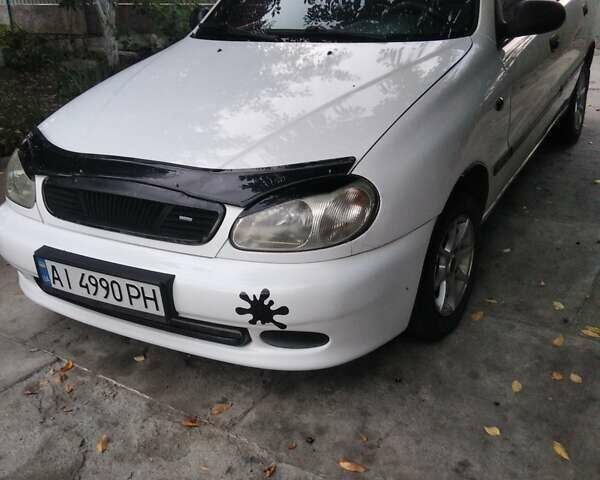 Белый Дэу Ланос, объемом двигателя 1.5 л и пробегом 345 тыс. км за 1850 $, фото 5 на Automoto.ua