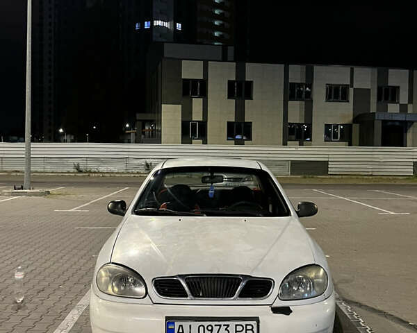 Белый Дэу Ланос, объемом двигателя 1.5 л и пробегом 340 тыс. км за 1400 $, фото 1 на Automoto.ua