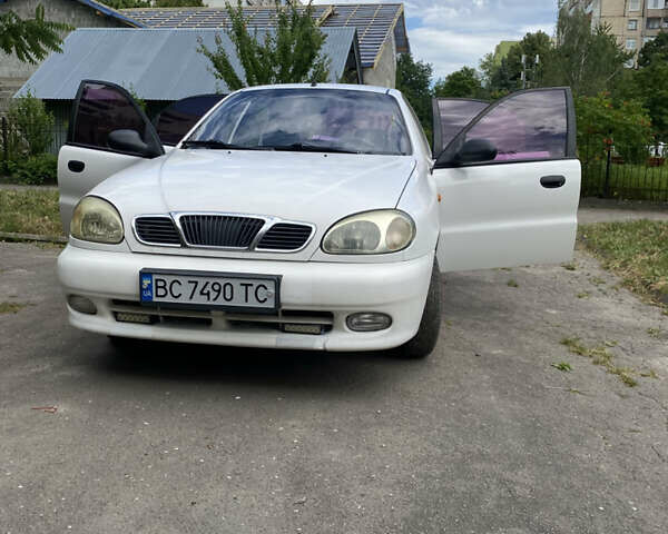 Белый Дэу Ланос, объемом двигателя 1.5 л и пробегом 207 тыс. км за 2200 $, фото 6 на Automoto.ua