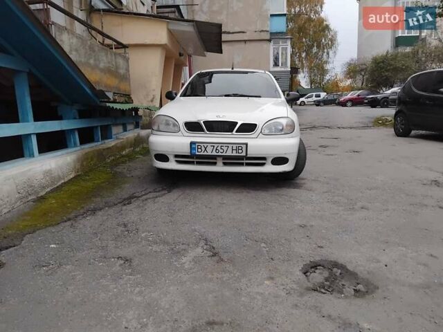 Белый Дэу Ланос, объемом двигателя 1.5 л и пробегом 397 тыс. км за 1900 $, фото 3 на Automoto.ua