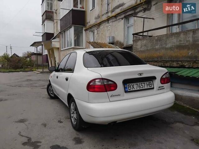 Белый Дэу Ланос, объемом двигателя 1.5 л и пробегом 397 тыс. км за 1900 $, фото 2 на Automoto.ua