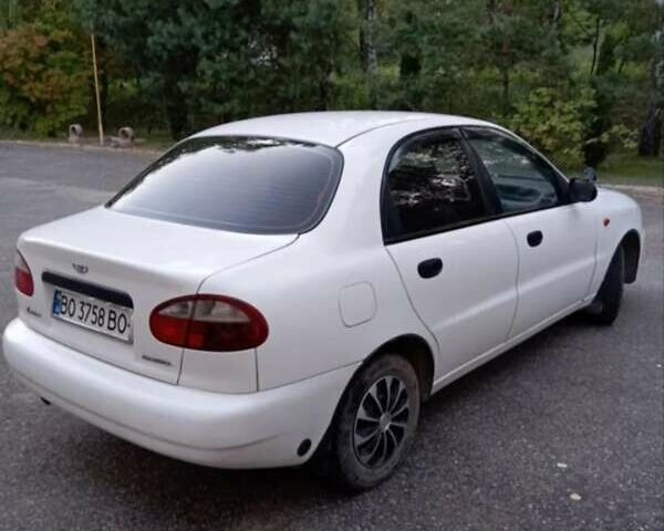 Белый Дэу Ланос, объемом двигателя 1.5 л и пробегом 185 тыс. км за 1800 $, фото 3 на Automoto.ua