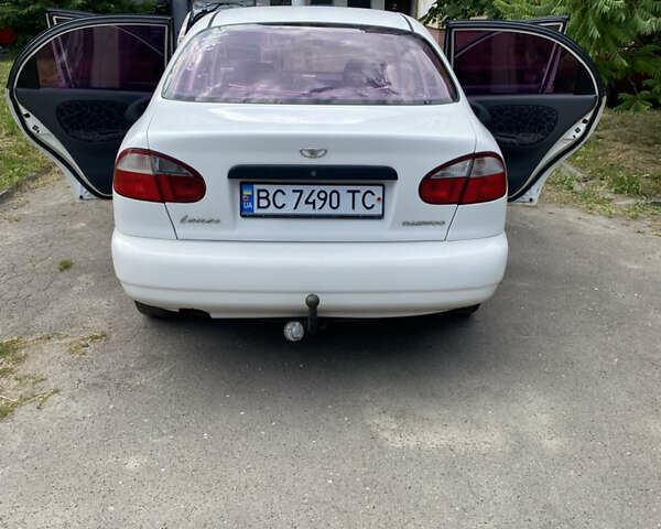 Белый Дэу Ланос, объемом двигателя 1.5 л и пробегом 207 тыс. км за 2200 $, фото 7 на Automoto.ua