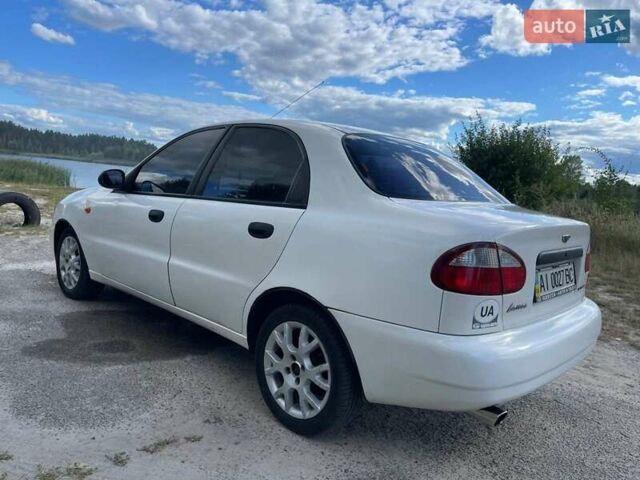 Белый Дэу Ланос, объемом двигателя 1.5 л и пробегом 257 тыс. км за 1900 $, фото 4 на Automoto.ua