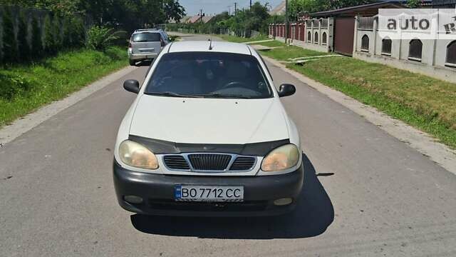 Белый Дэу Ланос, объемом двигателя 1.5 л и пробегом 170 тыс. км за 1350 $, фото 11 на Automoto.ua