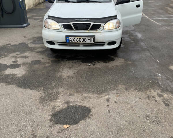 Белый Дэу Ланос, объемом двигателя 1.5 л и пробегом 293 тыс. км за 1600 $, фото 2 на Automoto.ua