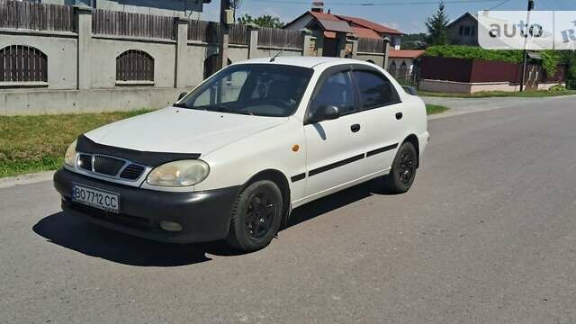 Белый Дэу Ланос, объемом двигателя 1.5 л и пробегом 170 тыс. км за 1350 $, фото 4 на Automoto.ua