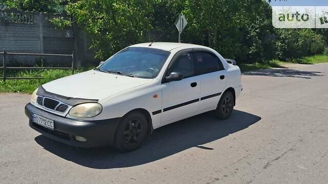 Белый Дэу Ланос, объемом двигателя 1.5 л и пробегом 170 тыс. км за 1350 $, фото 7 на Automoto.ua