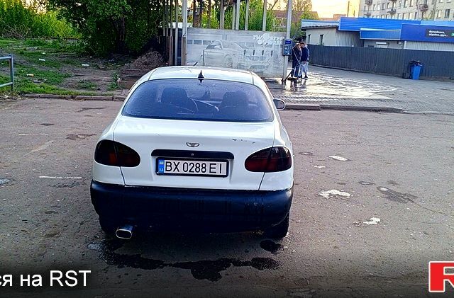 Белый Дэу Ланос, объемом двигателя 1.5 л и пробегом 230 тыс. км за 2450 $, фото 1 на Automoto.ua