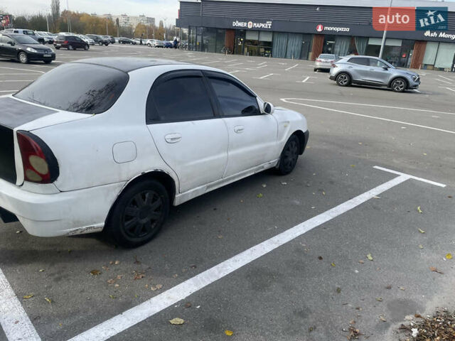 Білий Деу Ланос, об'ємом двигуна 1.5 л та пробігом 218 тис. км за 1533 $, фото 1 на Automoto.ua