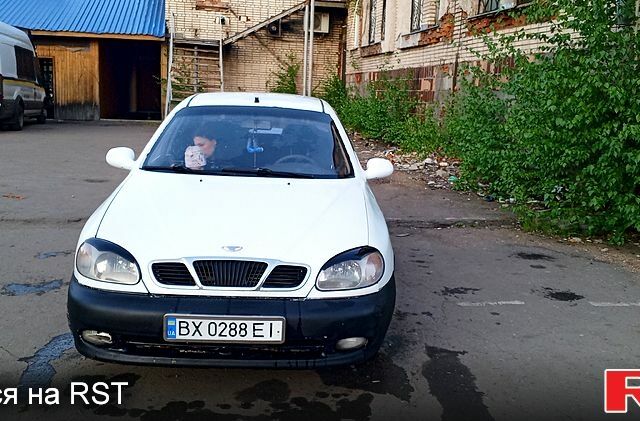 Белый Дэу Ланос, объемом двигателя 1.5 л и пробегом 230 тыс. км за 2450 $, фото 4 на Automoto.ua