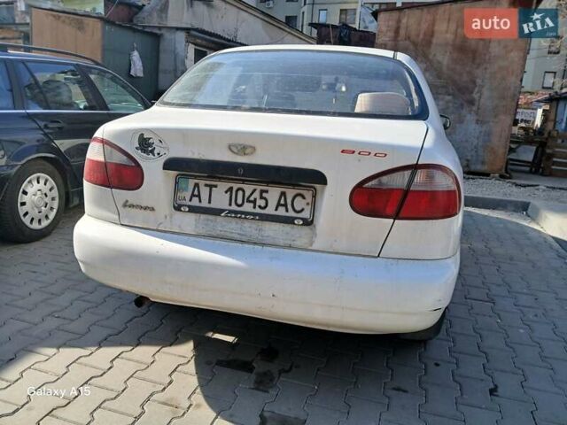 Белый Дэу Ланос, объемом двигателя 1.5 л и пробегом 100 тыс. км за 1700 $, фото 4 на Automoto.ua