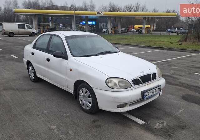 Белый Дэу Ланос, объемом двигателя 1.5 л и пробегом 270 тыс. км за 1275 $, фото 6 на Automoto.ua