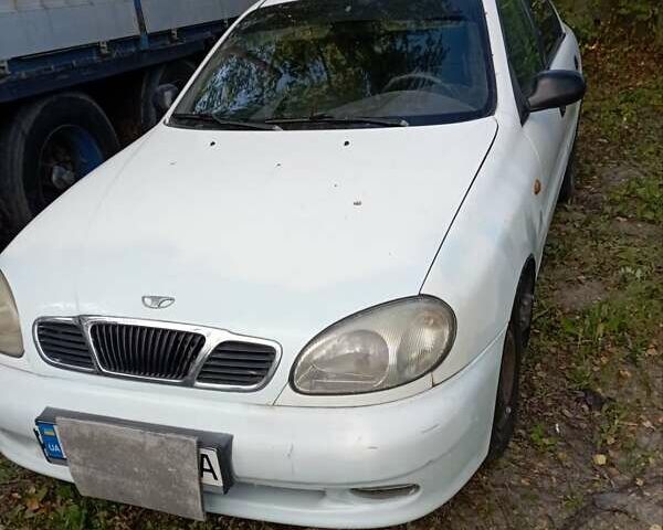 Белый Дэу Ланос, объемом двигателя 1.5 л и пробегом 215 тыс. км за 1400 $, фото 12 на Automoto.ua