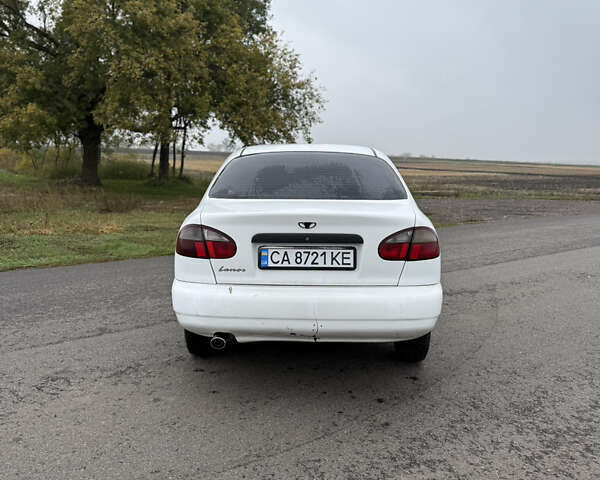 Белый Дэу Ланос, объемом двигателя 1.5 л и пробегом 151 тыс. км за 1850 $, фото 4 на Automoto.ua