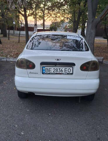 Білий Деу Ланос, об'ємом двигуна 1.6 л та пробігом 184 тис. км за 2500 $, фото 2 на Automoto.ua