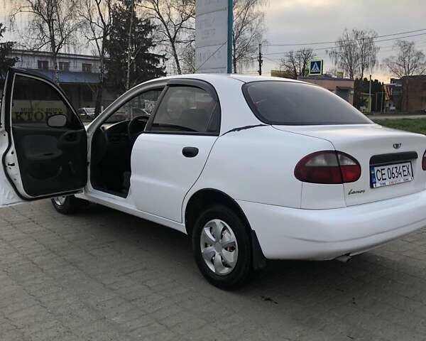 Белый Дэу Ланос, объемом двигателя 1.5 л и пробегом 160 тыс. км за 2200 $, фото 4 на Automoto.ua