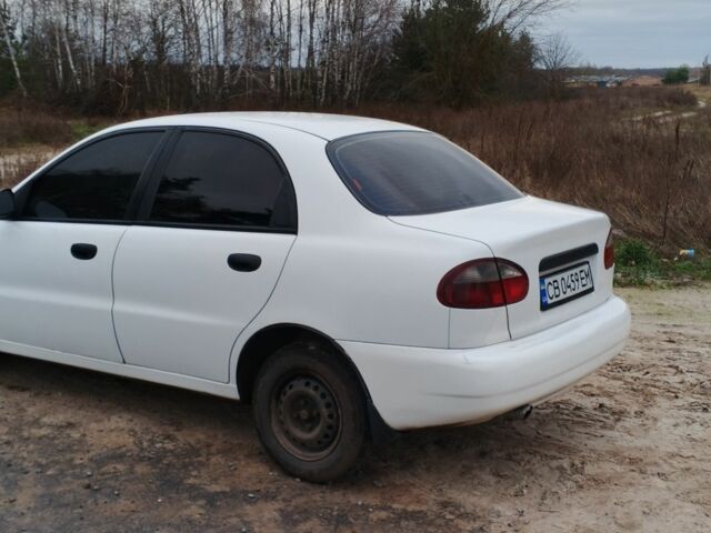 Белый Дэу Ланос, объемом двигателя 1.5 л и пробегом 280 тыс. км за 1850 $, фото 2 на Automoto.ua