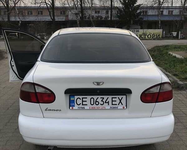 Белый Дэу Ланос, объемом двигателя 1.5 л и пробегом 160 тыс. км за 2200 $, фото 5 на Automoto.ua