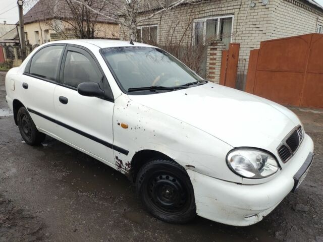 Білий Деу Ланос, об'ємом двигуна 1.4 л та пробігом 160 тис. км за 1656 $, фото 2 на Automoto.ua