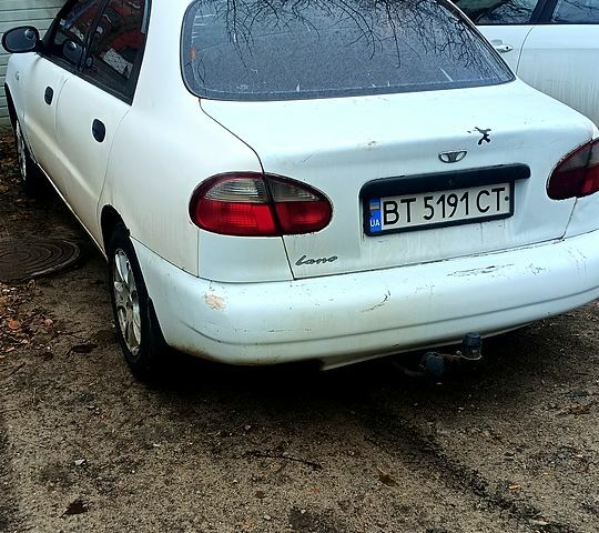 Белый Дэу Ланос, объемом двигателя 1.5 л и пробегом 0 тыс. км за 1200 $, фото 2 на Automoto.ua