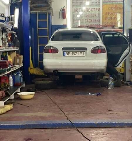 Белый Дэу Ланос, объемом двигателя 1.5 л и пробегом 228 тыс. км за 2100 $, фото 15 на Automoto.ua