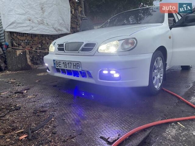 Белый Дэу Ланос, объемом двигателя 1.5 л и пробегом 150 тыс. км за 3600 $, фото 3 на Automoto.ua