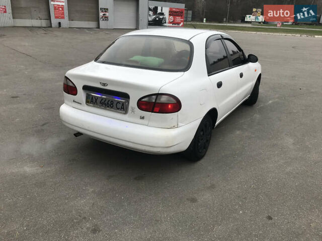 Білий Деу Ланос, об'ємом двигуна 1.39 л та пробігом 102 тис. км за 1500 $, фото 4 на Automoto.ua