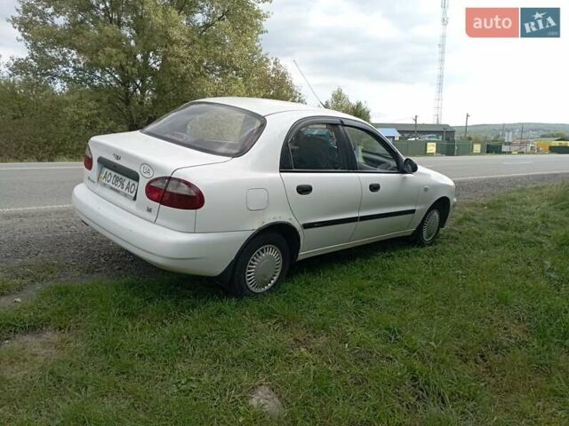 Білий Деу Ланос, об'ємом двигуна 1.39 л та пробігом 216 тис. км за 1500 $, фото 5 на Automoto.ua