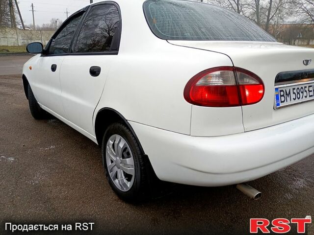 Белый Дэу Ланос, объемом двигателя 1.5 л и пробегом 230 тыс. км за 2750 $, фото 7 на Automoto.ua