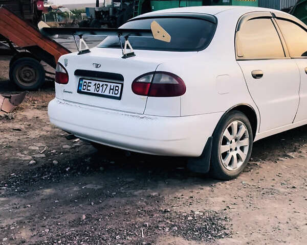 Белый Дэу Ланос, объемом двигателя 1.5 л и пробегом 150 тыс. км за 3600 $, фото 17 на Automoto.ua
