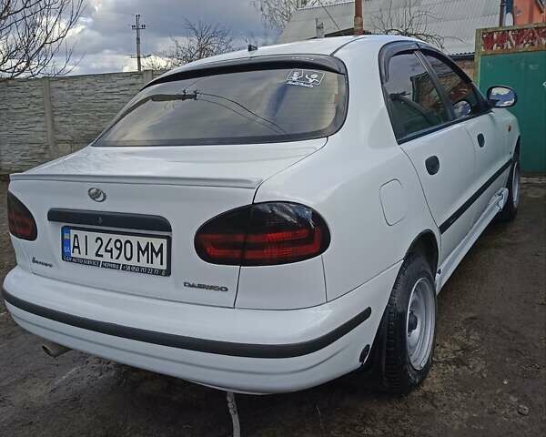 Білий Деу Ланос, об'ємом двигуна 1.5 л та пробігом 60 тис. км за 3800 $, фото 4 на Automoto.ua