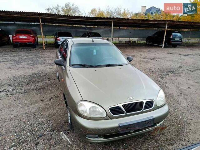 Дэу Ланос 2003 в Запорожье на Automoto.ua Бежевый Дэу Ланос, объемом двигателя 1.5 л и пробегом 223 тыс. км за 2350 $, фото 2 на Automoto.ua
