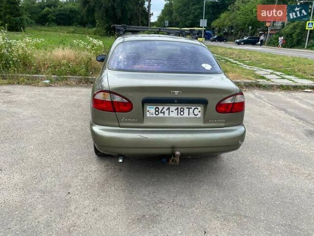 Бежевый Дэу Ланос, объемом двигателя 1.5 л и пробегом 350 тыс. км за 1500 $, фото 2 на Automoto.ua